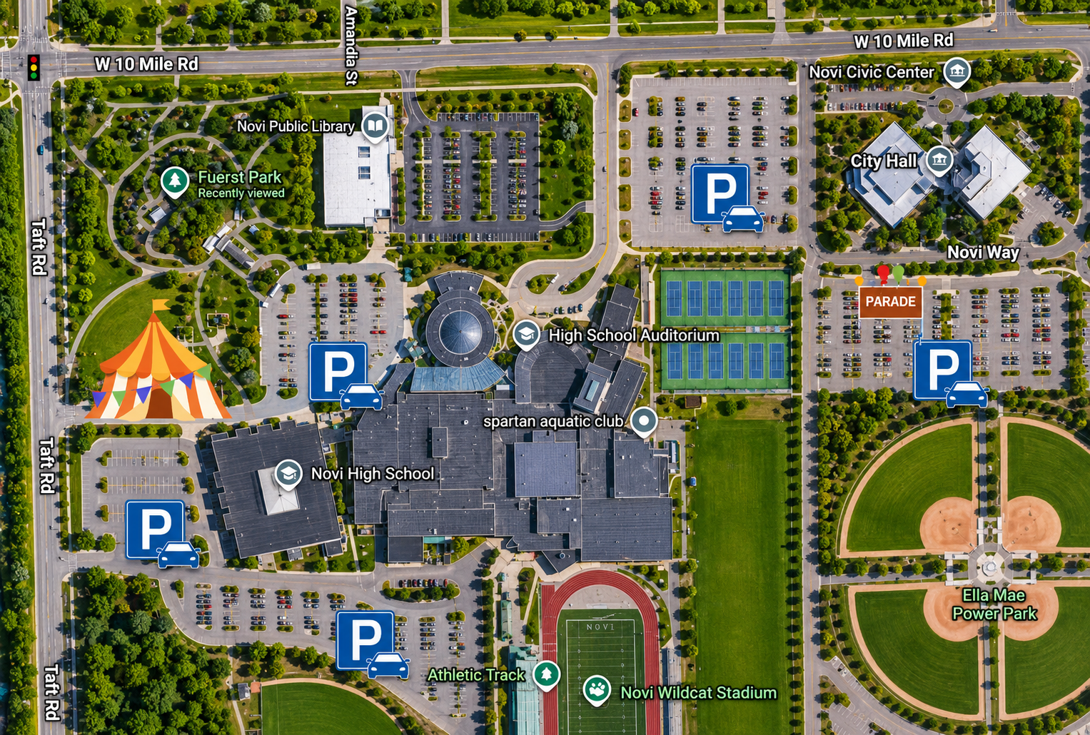 Festival grounds map showing kids area, free meal tent, live music, cultural exhibit, food vendors, information booth, and restrooms